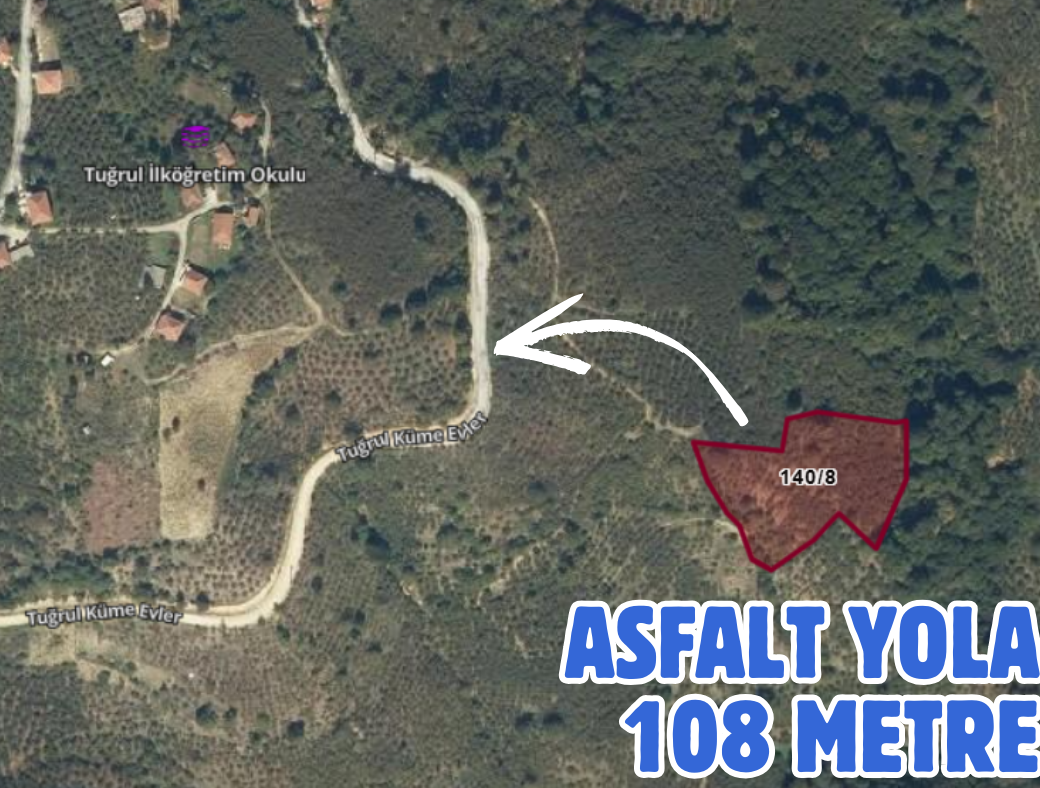 DÜZCE YIĞILCA TUĞRUL 5.420 M² TARLAMIZ SATILIKTIR - DÜZCE YIĞILCA fotoğraf 3
